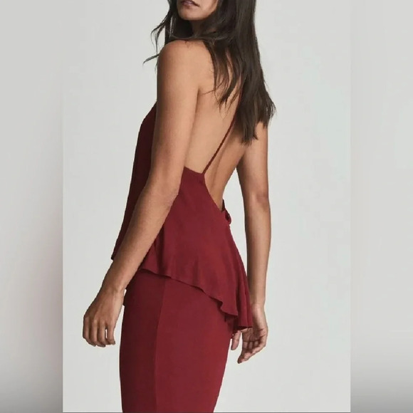 Reiss Xena Strappy Open Back Cocktail Dress - Picture 4 of 13